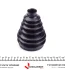 Пильник ШРКШ (зовнішній) Renault Laguna II 1.9dCi 01- (к-кт созмазкою і хомутами) Impergom 33845/TE (фото 4)