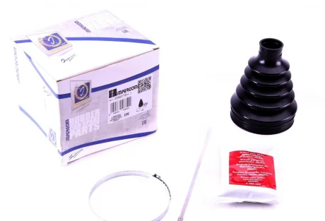 Пильник ШРКШ (внутрішній) Ford Transit 2.0DI 00- (27.25x87x112) (+хомути і змазка) Impergom 33890/TE