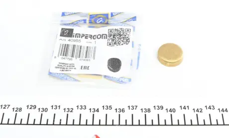 Заглушка блоку циліндрів (d=22,2mm) Латунь/Brass IMPERGOM 40955