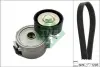 Комплект ременя генератора Citroen C5/C6/Peugeot 407/508/607/807 06- (6PK1203) INA 529 0357 10 (фото 1)