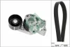 Комплект ременя генератора Skoda Roomster/Fabia 1.4TDi 03-10/VW Fox/Lupo/Polo 1.2/1.4TDI 99-09 INA 529 0378 10 (фото 1)