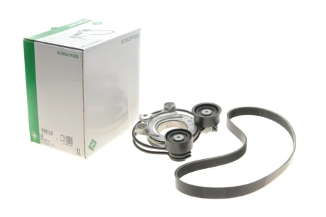 Комплект ременя генератора Land Rover Range Rover Evoque 2.0 18- (6APK1061) INA 529 0556 10