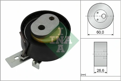 Фото 1 - ролик ГРМ Volvo XC40 T2/T3/T4/T5 Plug-in Hybrid, 18- INA 531 0938 10 Ролик ГРМ Volvo XC40 T2/T3/T4/T5 Plug-in Hybrid, 18- INA 531 0938 10