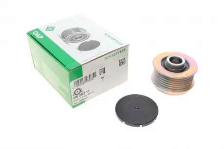 Шків генератора VOLVO S40 I, V40 MITSUBISHI CARISMA, SPACE STAR RENAULT CLIO II, CLIO II/HATCHBACK, ESPACE III, KANGOO, KANGOO EXPRESS, LAGUNA I, LAGUNA II, MEGANE I 1.8/1.9D/2.0 07.95- INA 535 0028 10