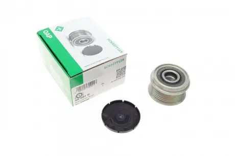 Шків генератора ALFA ROMEO MITO BMW 1 (E87), 3 (E90), 3 (E91), 3 (E92), 3 (E93), X5 (E70) CITROEN NEMO, NEMO/MINIVAN FIAT 500, 500 C, 500L, DOBLO, DOBLO CARGO, DOBLO/MINIVAN 1.0-3.0D 02.98- INA 535 0063 10
