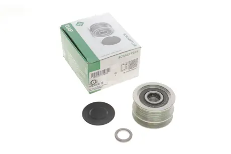 Шків генератора NISSAN MICRA III RENAULT CLIO II, CLIO II/HATCHBACK, GRAND SCENIC II, KANGOO, KANGOO BE BOP, KANGOO EXPRESS, KANGOO II, LAGUNA I, LAGUNA II, MEGANE, MEGANE I 1.4-1.6LPG 11.97- INA 535 0116 10