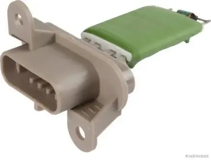 Резистор вентилятора MERCEDES ATEGO 2, ATEGO 3, AXOR 2, UNIMOG, ZETROS OM457.910-OM936.910 10.04- JAKOPARTS 75614985