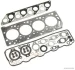 Комплект прокладок двигуна (верх) MITSUBISHI L200, PAJERO CLASSIC, PAJERO III, PAJERO SPORT I 2.5D 06.96- Jakoparts J1245093 (фото 1)