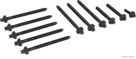 Набір болтів ГБЦ DS DS 3, DS 4, DS 4 II CITROEN BERLINGO, BERLINGO MULTISPACE, BERLINGO/MINIVAN, C1 II, C3 / C3 ORIGIN III, C3 AIRCROSS II, C3 II, C3 III, C3 PICASSO, C4 CACTUS 1.0-1.2LPG 03.12- JAKOPARTS J1282058