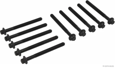 Болт головки циліндрів (компл.) 10 шт. Nissan Juke 1 -19, Renault Clio 4 -21 JAKOPARTS J1288010