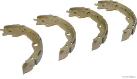 Тормозные колодки барабанные JAKOPARTS J3511001