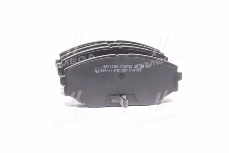 Тормозные колодки JAKOPARTS J3601089