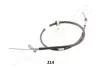 TOYOTA трос ручн.гальма лів.Rav 4 II 00- JAPANPARTS BC-214 (фото 2)