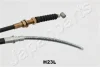 HYUNDAI трос ручн.гальма лів.H-1 фургон 03- (коротк.база) Japanparts BC-H23L (фото 2)