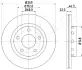 Диск гальмівний задн.(вентил.) AUDI A8 96-01 (269*22) JAPANPARTS DP-0913 (фото 1)