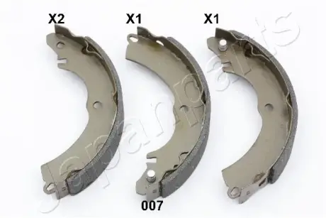 Гальмівні колодки JAPANPARTS GF-007AF