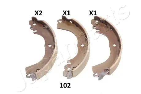 Тормозные колодки JAPANPARTS GF-102AF