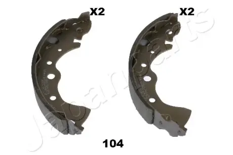 Тормозные колодки JAPANPARTS GF-104AF