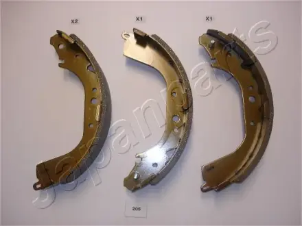 Гальмівні колодки JAPANPARTS GF-205AF