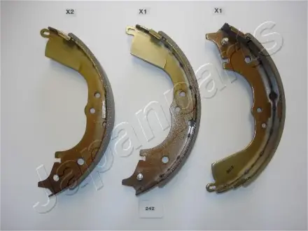 Гальмівні колодки JAPANPARTS GF-242AF
