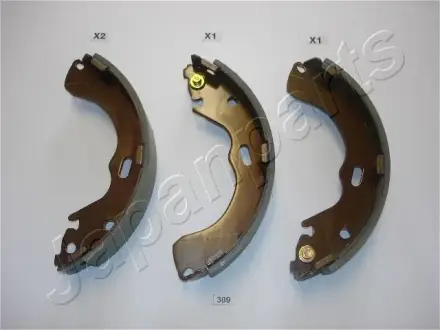 Гальмівні колодки JAPANPARTS GF-309AF