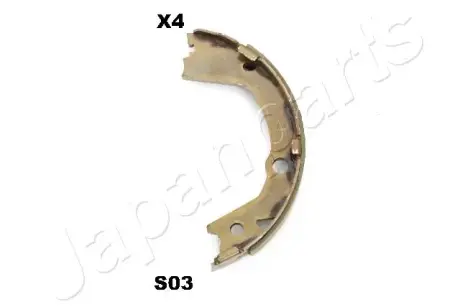 Гальмівні колодки JAPANPARTS GF-S03AF