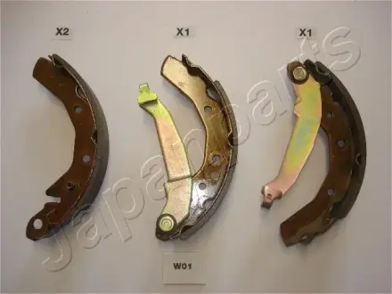 Тормозные колодки JAPANPARTS GF-W01AF