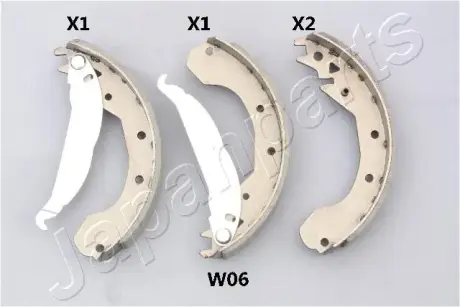 Тормозные колодки JAPANPARTS GF-W06AF