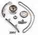 TOYOTA К-кт ланцюга ГРМ Yaris 1.0 -05 JAPANPARTS KDK-206V (фото 2)