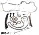 FIAT К-кт ланцюга приводу валу розподільчого Doblo 1.3 1.3d, Opel Combo, Citroen Nemo JAPANPARTS KDK-801-8 (фото 2)