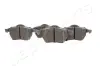Гальмівні колодки JAPANPARTS PA-0004AF (фото 1)