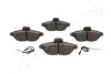 FIAT гальмівні колодки передн.Scudo,Citroen Jumpy,Peugeot 95- JAPANPARTS PA-0063AF (фото 1)