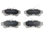 NISSAN гальмівні колодки перед.Primera 90-01, Almera 00 Japanparts PA-015AF (фото 1)