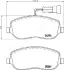 FIAT гальмівні колодки передн.Croma 05- JAPANPARTS PA-0220AF (фото 2)