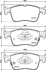FORD колодки гальм. передні FOCUS 1.0 EcoBoost 18- JAPANPARTS PA-0354AF (фото 2)