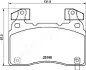 OPEL гальмівні колодки передні Insignia B 17- JAPANPARTS PA-0419AF (фото 2)