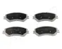 Тормозные колодки JAPANPARTS PA-0707AF (фото 1)