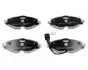 Тормозные колодки JAPANPARTS PA-0907AF (фото 1)