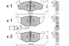 Тормозные колодки JAPANPARTS PA-0955AF (фото 2)