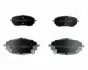 TOYOTA гальмів.колодки передн.Auris 12- JAPANPARTS PA-2000AF (фото 1)