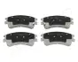Тормозные колодки JAPANPARTS PA-307AF (фото 1)