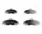 Тормозные колодки JAPANPARTS PA-373AF (фото 1)