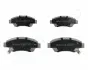 Тормозные колодки JAPANPARTS PA-435AF (фото 1)