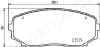MITSUBISHI гальмівні колодки передн PAJERO SPORT III 15 Japanparts PA-531AF (фото 2)