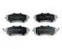 SUBARU гальмівні колодки передні Forester(SG) 2.0,2.0S 02- Impreza,Legacy JAPANPARTS PA-706AF (фото 1)