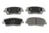 KIA Комплект гальмівних колодок STINGER (CK) 2.0 T-GDI 17- JAPANPARTS PA-K34AF (фото 1)