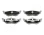 CHRYSLER колодки гальмівні задні PT CRIUSER 00- JAPANPARTS PP-016AF (фото 1)