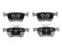 FORD колодки гальм. задн. Mondeo, Galaxy, S-Max, 14- JAPANPARTS PP-0300AF (фото 1)