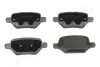 CHEVROLET Комплект гальмівних накладок TRAX 1.8 AWD 13-, OPEL MOKKA X 1.6 CDTI 15- JAPANPARTS PP-0405AF (фото 1)