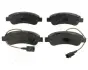 Тормозные колодки JAPANPARTS PP-0609AF (фото 1)